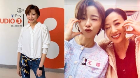 王瞳無預警現身攝影棚!同框《豆腐媽媽》潘奕如 引網暴動「加入演出嗎?」