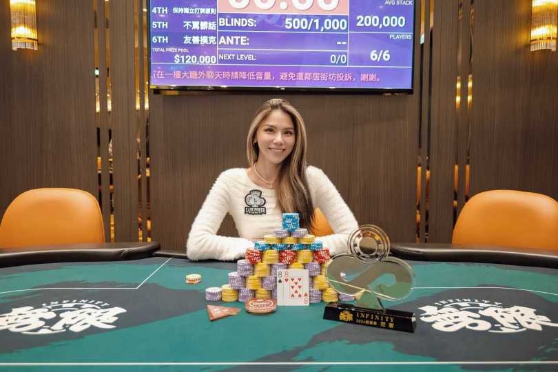 近年來蕾菈投入很多心力在德州撲克上。（圖／翻攝自蕾菈IG）