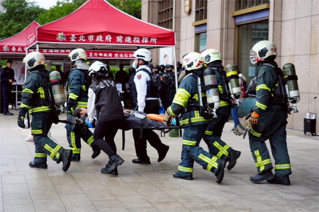 北車再演練防範無差別攻擊！　　蔣萬安預告：下回跨縣市