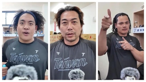 經典賽(影)／台灣隊祝「龍仔」24歲生日快樂！林岳平台語祝福「阿龍」網友全笑翻