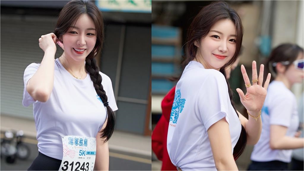 韓籍啦啦隊女神「高清運動片」流出！竟是安芝儇「上衣猛收緊」洩極致曲線