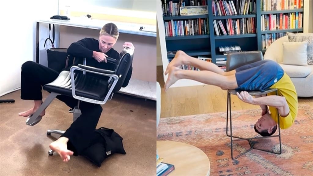 影后莎莉賽隆驚喜下戰帖「爬椅子」！霍諾德認：這比看起來還難