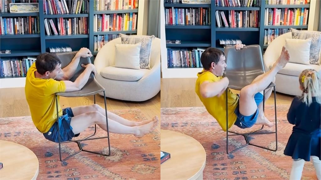 影后莎莉賽隆驚喜下戰帖「爬椅子」！霍諾德認：這比看起來還難