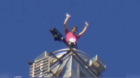 霍諾德登頂台北101！蔡英文秒發祝賀文　致謝「讓世界看見台灣」