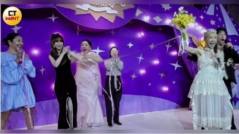 曾莞婷抽中陳漢典、Lulu捧花　驚恐反應全曝光：先不要！