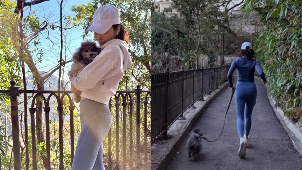 54歲黎姿少女體態曝光！貼身運動褲「炸出蜜桃臀、露小蠻腰」網看傻…