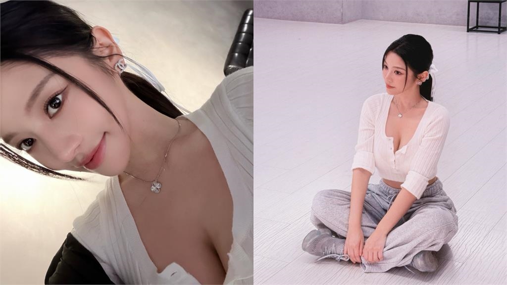 蔡瑞雪練舞室穿搭「中空挖大U」炸出雪球！「川字馬甲線」狂炸…網暈爛