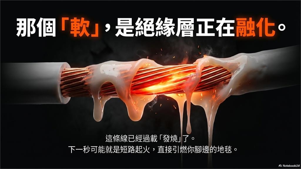 家中延長線「摸到燙燙的快拔掉」！消防員曝「這些徵兆」：是火災發生倒數計時…