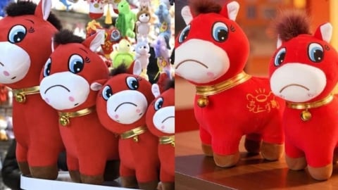 馬年吉祥物嘴巴縫反卻賣到缺貨！中國上班族瘋搶「哭哭馬」：根本是我