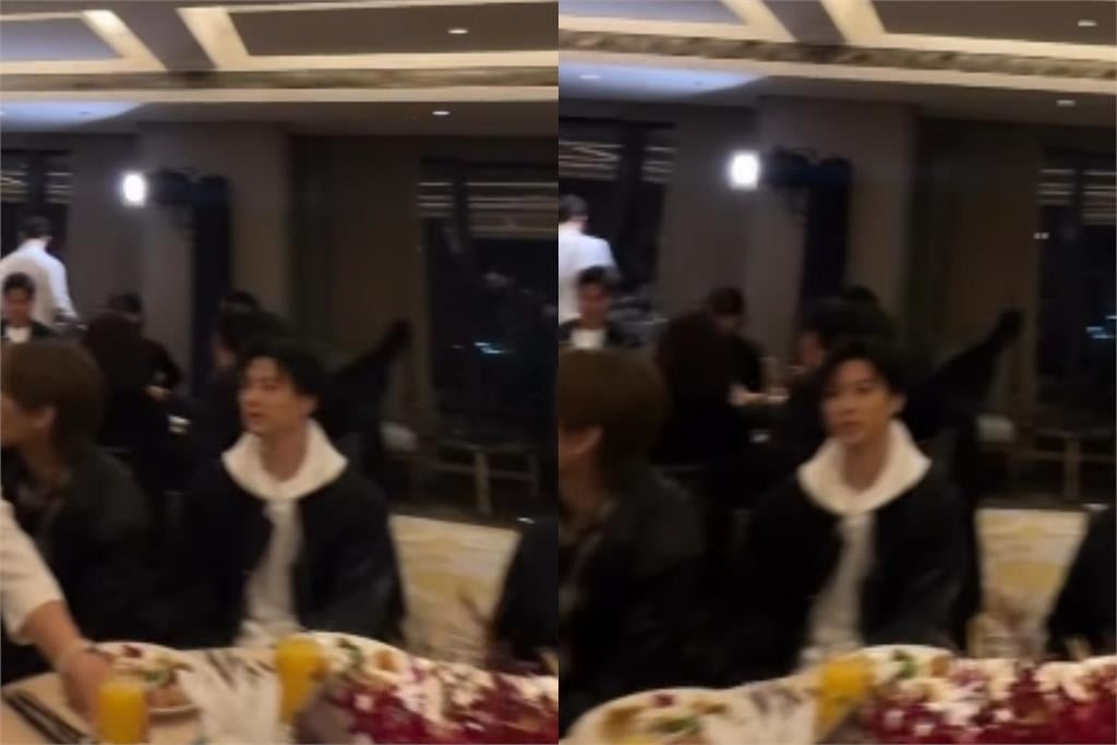 王子不倫粿粿停工3個月現身了！吃尾牙「落寞坐餐桌旁」私下模樣全被拍