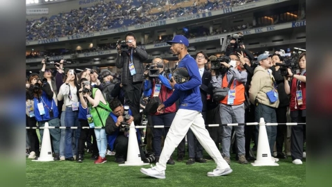 NBA(影)／道奇球星「木屐」多才多藝！將斜槓出任明星週名人對抗賽的教練