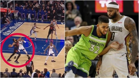 NBA(影)／重現經典迷因！忍者龜「鐵壁防守」有夠扛　唐斯背框單打失敗糗了