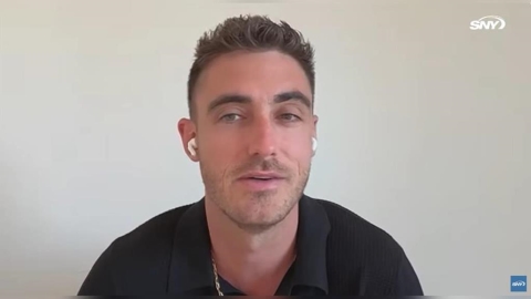 MLB(影)／貝林傑重回洋基視訊記者會首度亮相！今年不會打經典賽原因曝