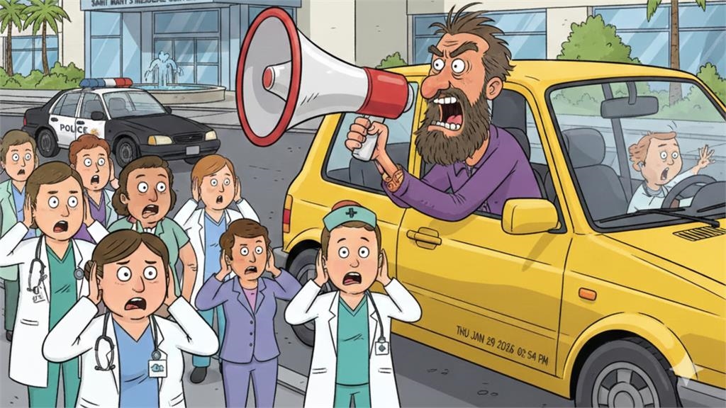 男持廣播辱罵「醫院害死人」遭告！院方氣炸「醫療暴力絕不和解」判決出爐