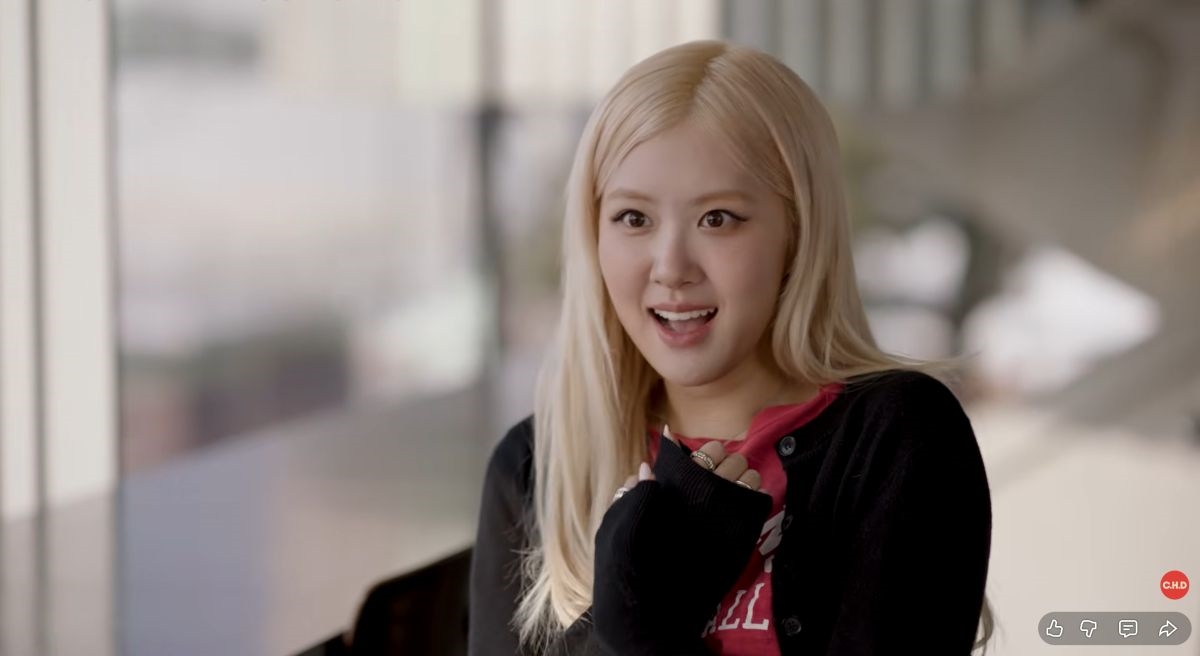 圖／BLACKPINK成員Rosé近日上美國播客節目，談及過去為了維持低調戀愛所採取的極端做法（翻攝 YouTube／Call Her Daddy）