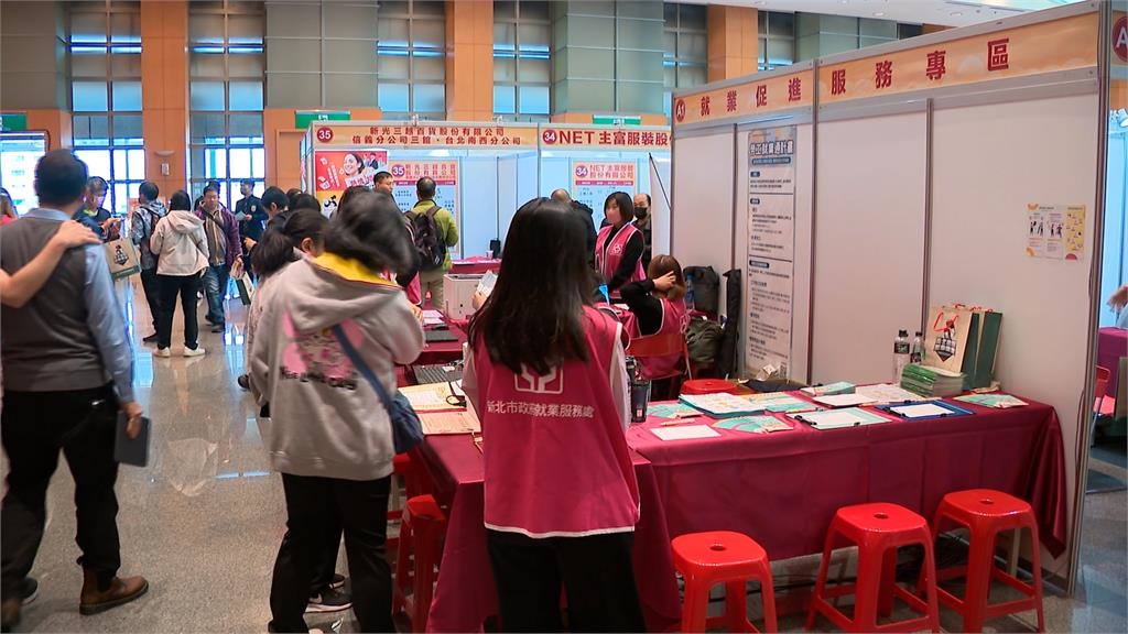 新北暖冬就業博覽會登場 54家廠商祭高薪徵才
