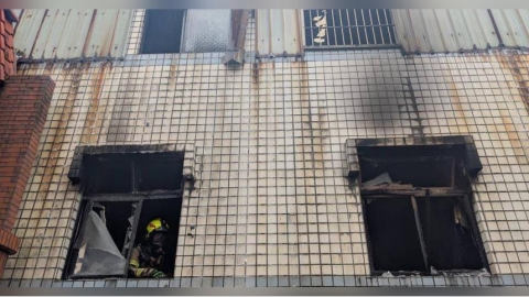 基隆山區民宅火警　85歲失明婦嗆傷、燒燙傷送醫