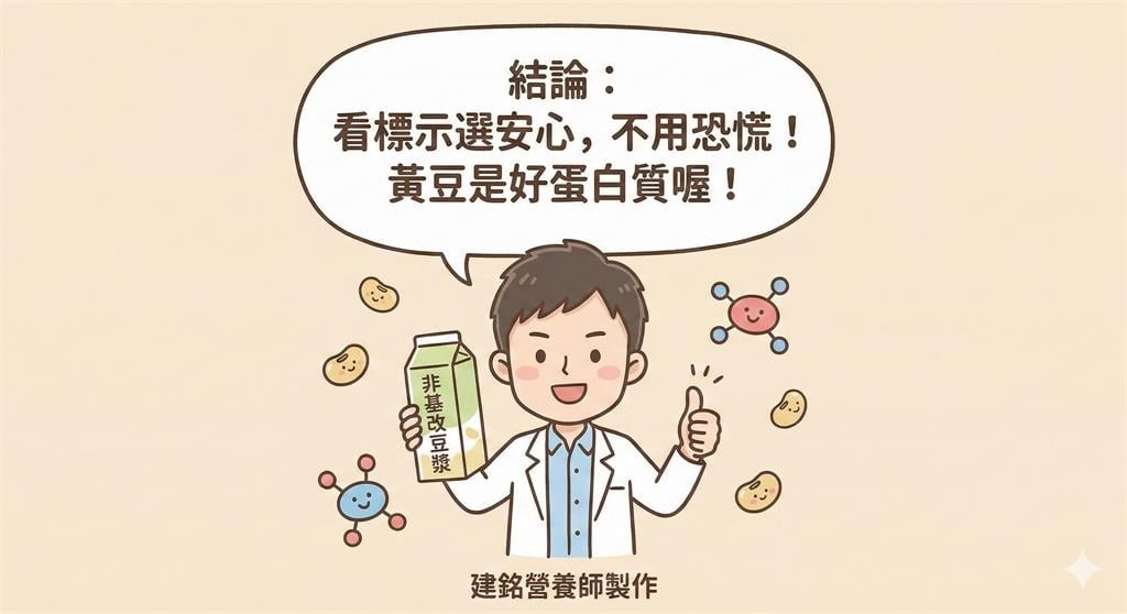 豆腐、豆漿只挑「非基改」一定比較安心？營養師曝真相：掌握3招外食族也不怕