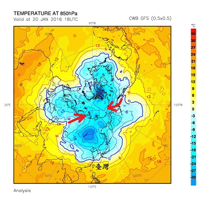 下波冷空氣超越「2016霸王寒流」平地剩0度？前氣象局長揪差別：1現象很不穩定
