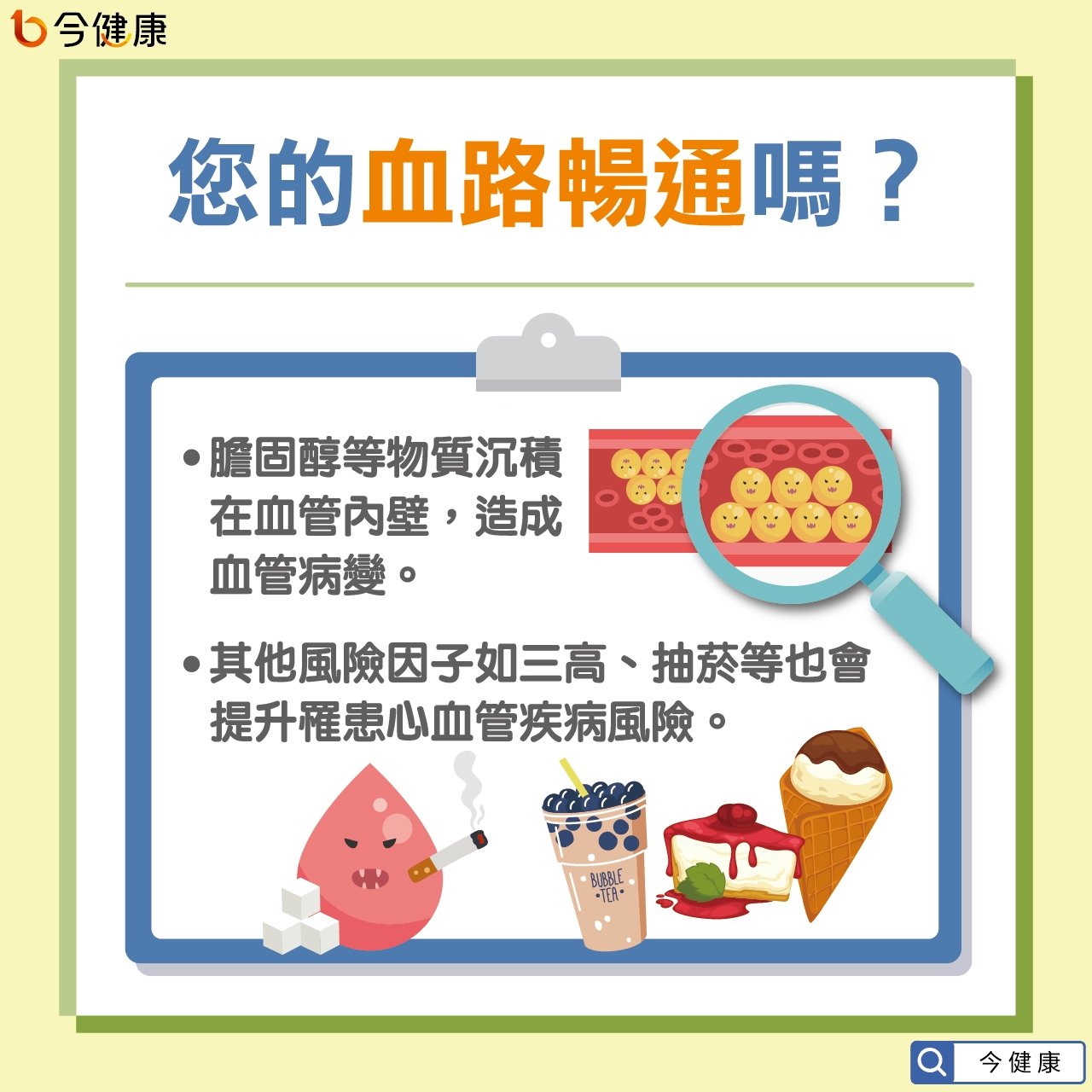 #洪素卿 #黃群耀 #動脈粥狀硬化 #心臟病 #心肌梗塞