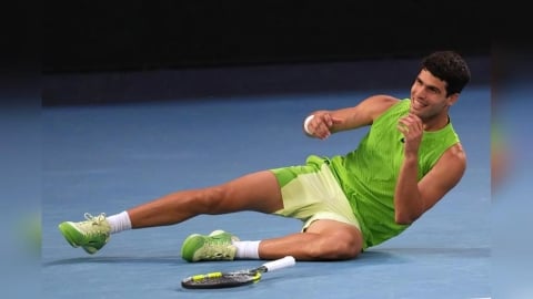 澳網(影)／鏖戰5盤首闖決賽！球王艾卡拉茲距離全滿貫只差最後一步