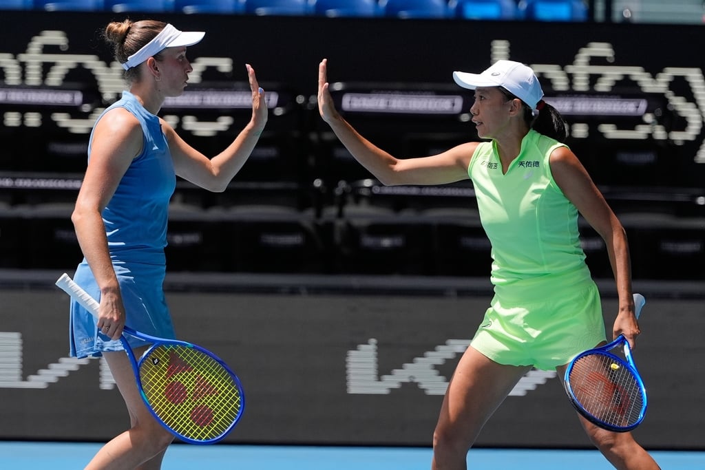 澳網(影)／謝淑薇前搭檔澳網奪冠！梅騰絲和張帥首度合作封后將重返世界第一