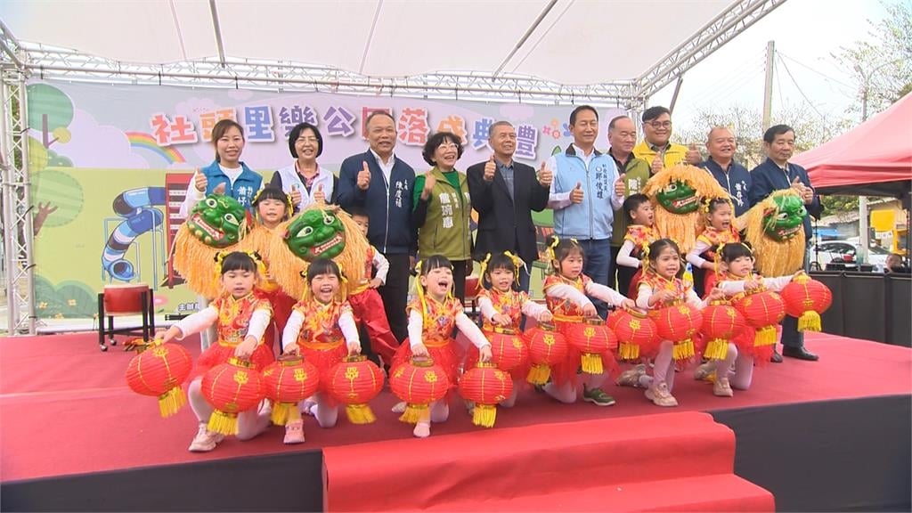 社頭里樂公園完工　新春來走春！　清水岩寺祈福、賞美麗茶花