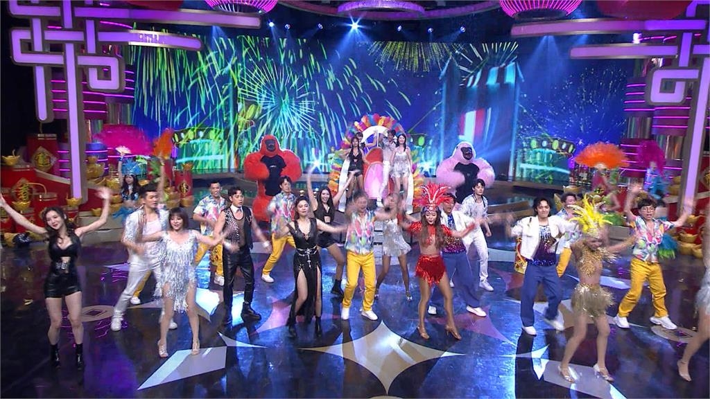 阿翔.郭忠祐豁出去！　#-#新春節目挑戰「高空後翻」解鎖成就