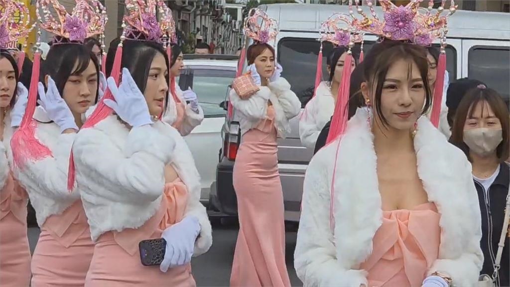 台南安平福城堂繞境　上百禮生齊聚.宋江陣熱鬧助陣