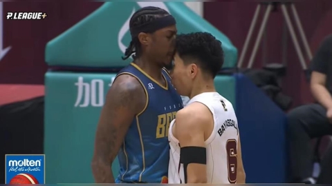 PLG(影)／開賽不到2分鐘就爆衝突！勇士和獵鷹球員雙方動手差點大混戰