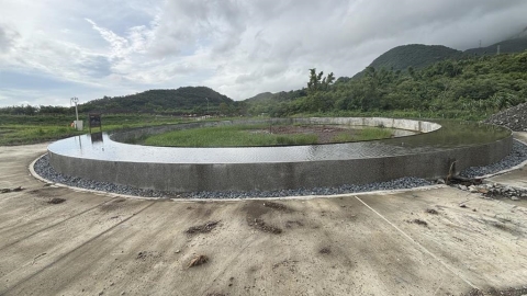 奇景消失!疑不當施工 屏東「出火」變「出水」