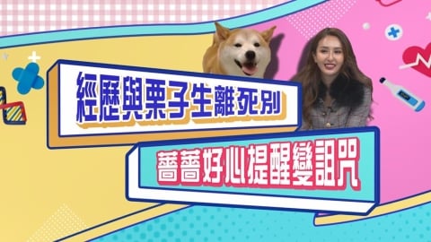 (影)/薔薔歷經與狗兒子生離死別 好心提醒變詛咒?