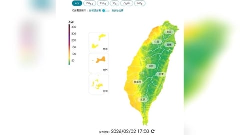 快新聞 ／南台灣注意！冷氣團挾境外空污來襲　橘色警報持續到週五