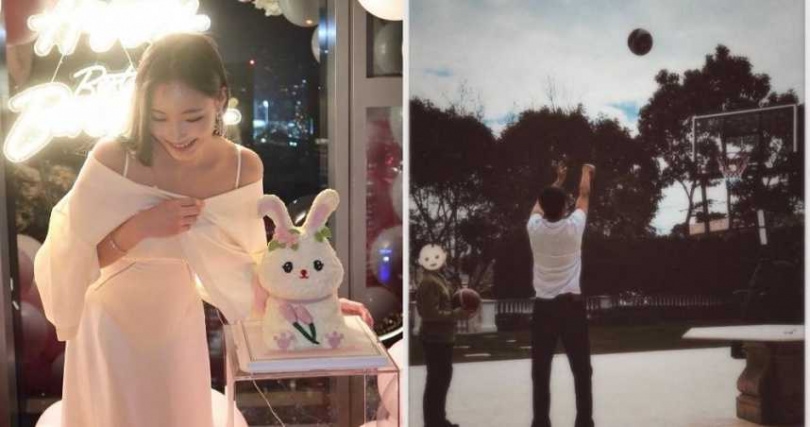 Lily在18歲生日時，在社群分享的慶生照中竟出現一名神秘高壯男，讓外界瘋猜她戀愛了。（圖／翻攝自Instagram／lilyhsuuuu）