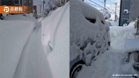 日本世紀大暴雪奪18命！活埋老翁「青森積雪178cm」