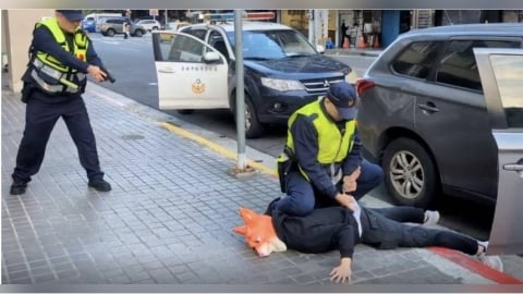 胡尼克結伴閃電搶銀行？　萬華警銀聯手防搶演練