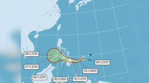 最新／輕颱「西望洋」成形！菲律賓東方現蹤　最新路徑曝