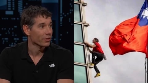 霍諾德爬101「最難忘一幕」！男子坐辦公室狂搖頭...下秒被「一神舉動」折服了