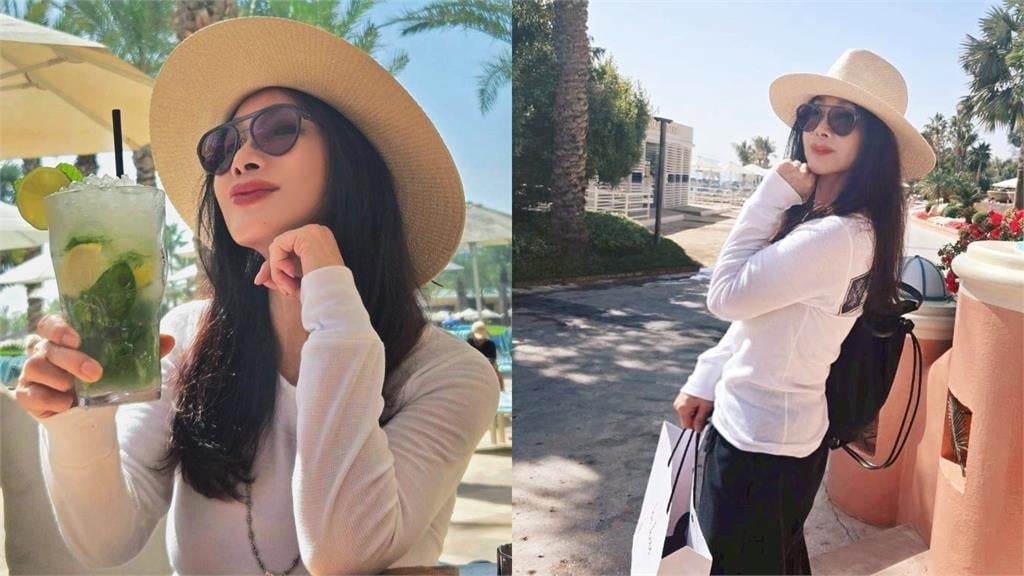 杜拜海灘超辣台灣女星「上身猛料炸開」！網見「竟是陳美鳳」跪了：哇塞…