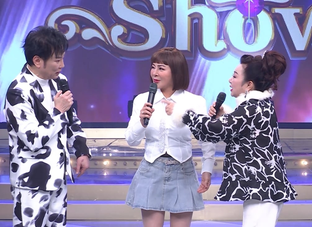  《超級冰冰Show》王彩樺抱大腿又躺懷裡！包偉銘老婆劉依純急得直衝上台