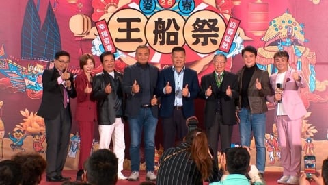 雲林麥寮鄉辦春節活動！　雷洪、王瞳、王燦都來了