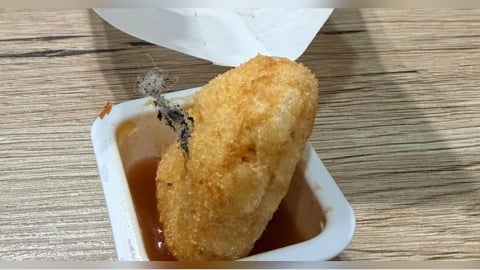 摩斯雞塊「長出毛」疑似菜瓜布！消費者嚇到沒胃口　業者回應了