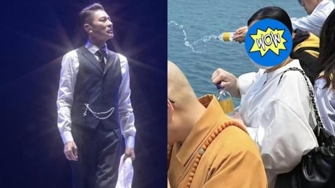 劉德華愛妻背「20萬名牌包」低調現身海邊！網讚嘆：難掩天王嫂氣質