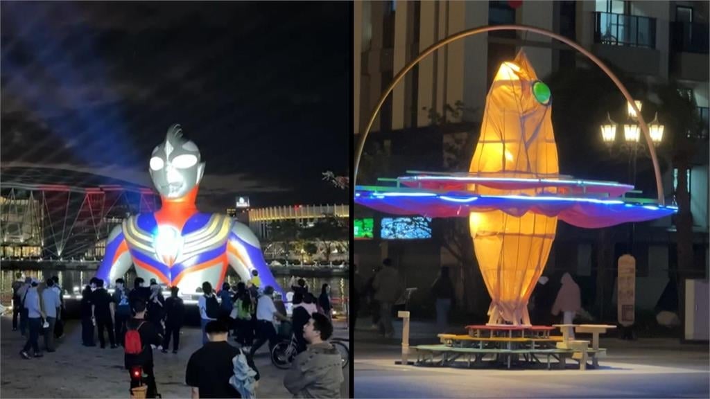 花蓮燈會主燈遭酸像「蛋糕寶塔」　裝置作品更吃驚！網：根本鹹魚乾