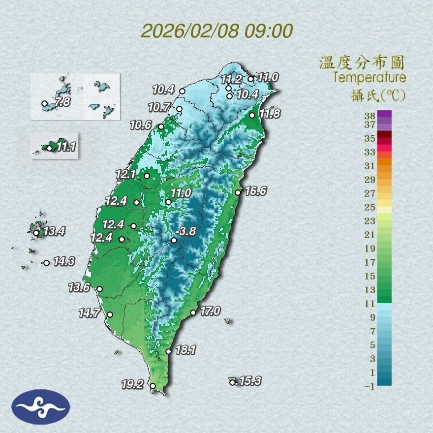 冷高壓出海全台進冰庫！「3地區」有望降雪…專家曬1圖曝「最凍時間」