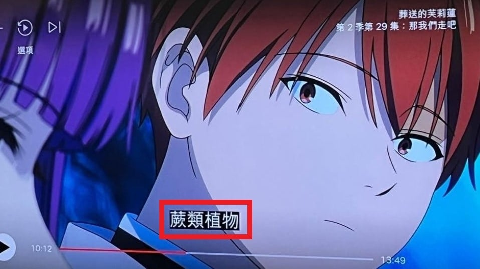 快新聞／有夠鬧！Netflix《葬送的芙莉蓮》大量字幕亂翻譯　網譏：正版受害者