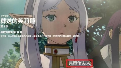有夠鬧！Netflix《葬送的芙莉蓮》大量字幕亂翻譯　網譏：正版受害者