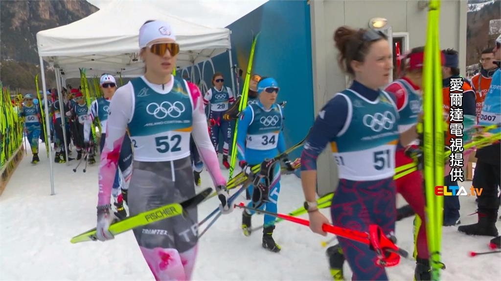 冬奧(影)／台灣是我很愛的國家! 台美混血越野滑雪好手余睿出賽創歷史
