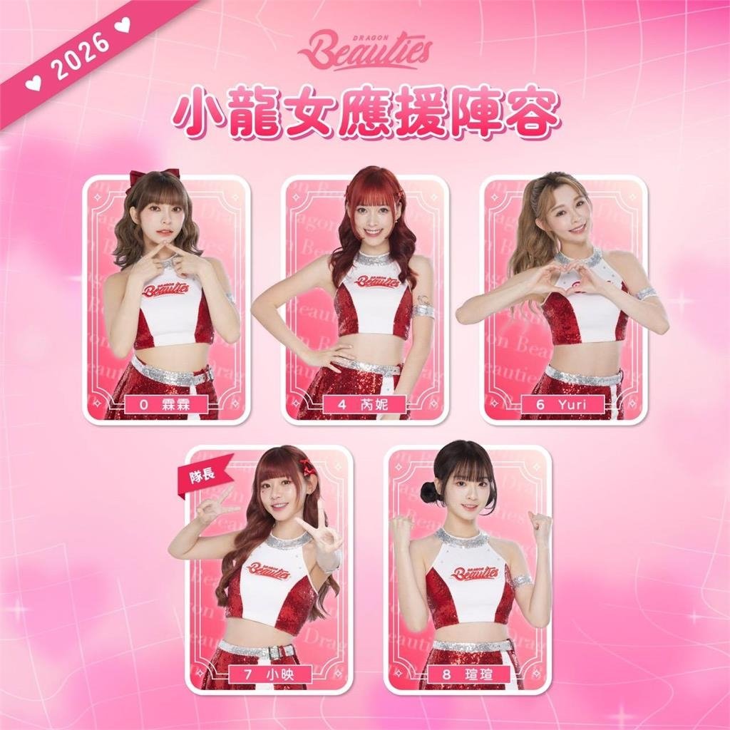 啦啦隊／韓籍三本柱全續留！李多慧續任隊長　小龍女陣容升級一次看