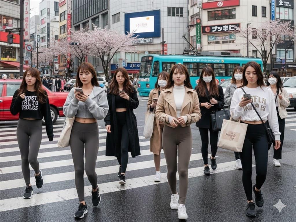 日本妹「瑜珈褲穿搭」掀論戰！內褲痕被看光+超貼身「像穿絲襪出門」